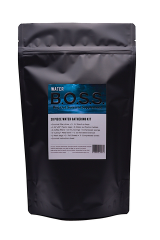 Water B.O.S.S.- Bug Out Survival Supplement