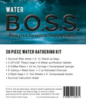 Water B.O.S.S.- Bug Out Survival Supplement